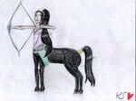  Zentaurenfrau mit Bogen